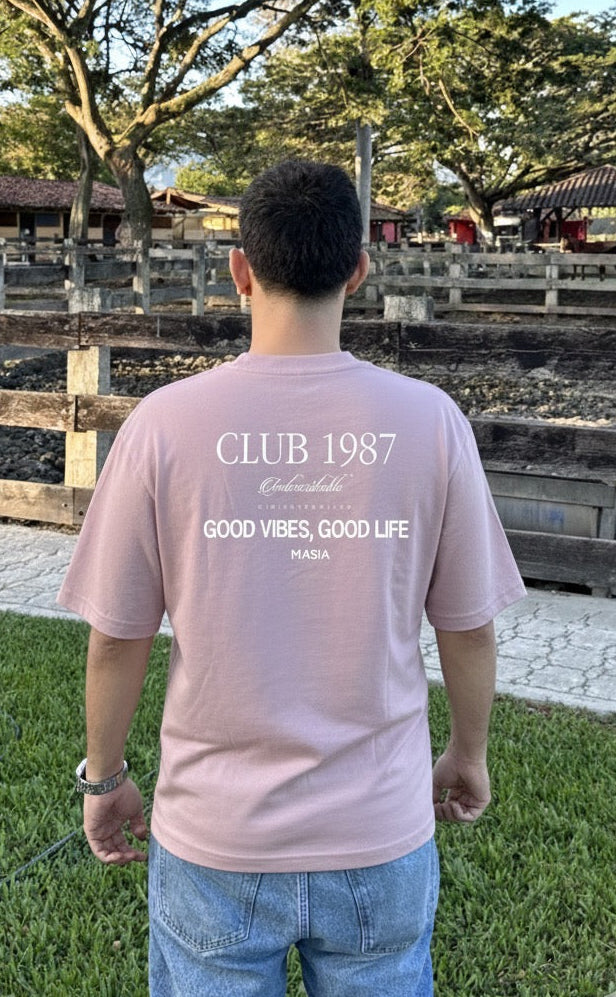 CLUB 87 TSHIRT RUBOR