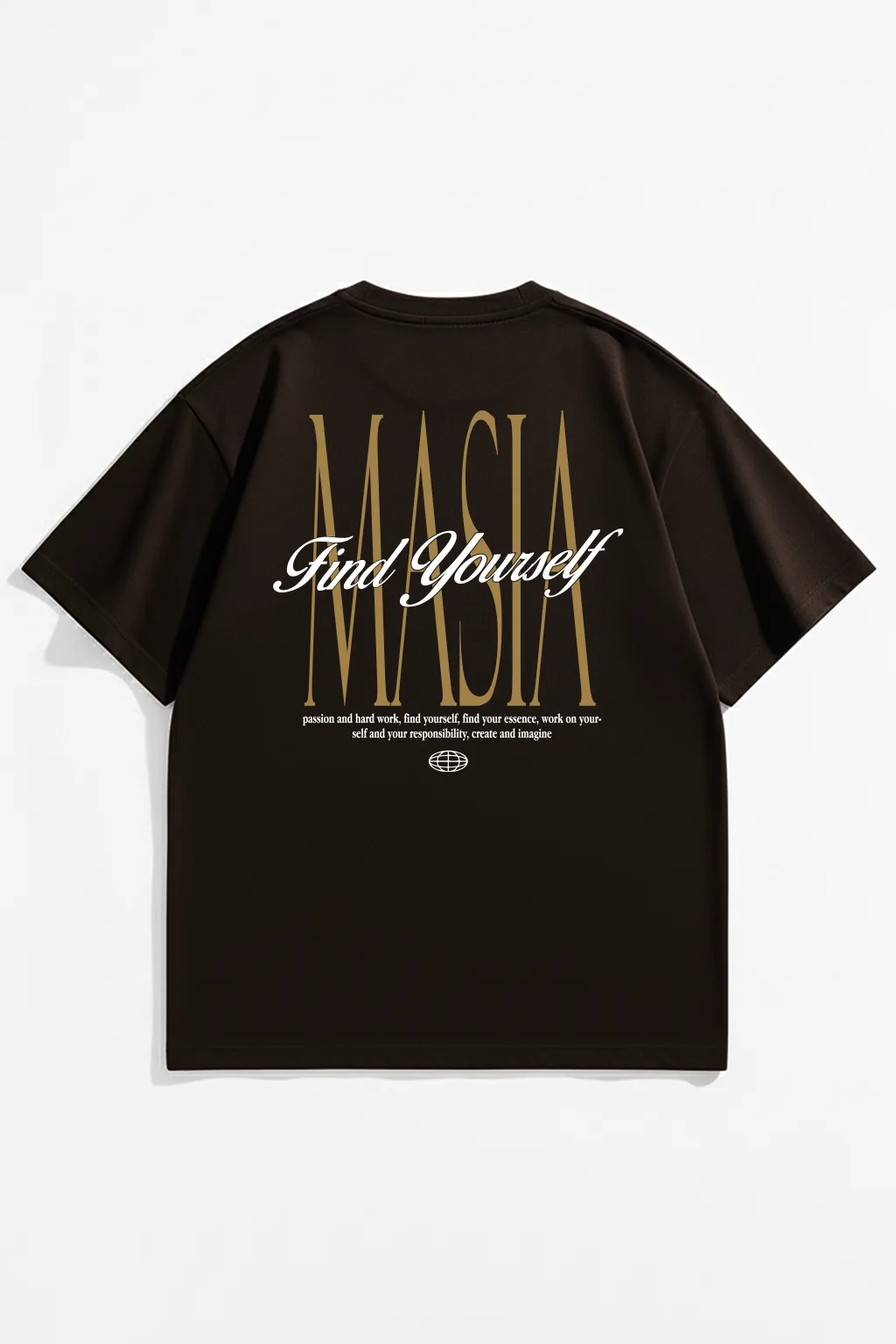 Find Yourself Masia T-Shirt Brown