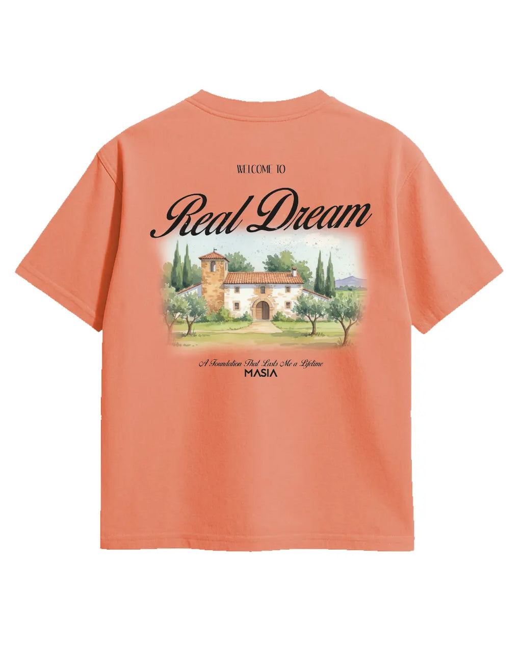 REAL DREAM TERRACOTA - REGULAR T-SHIRT