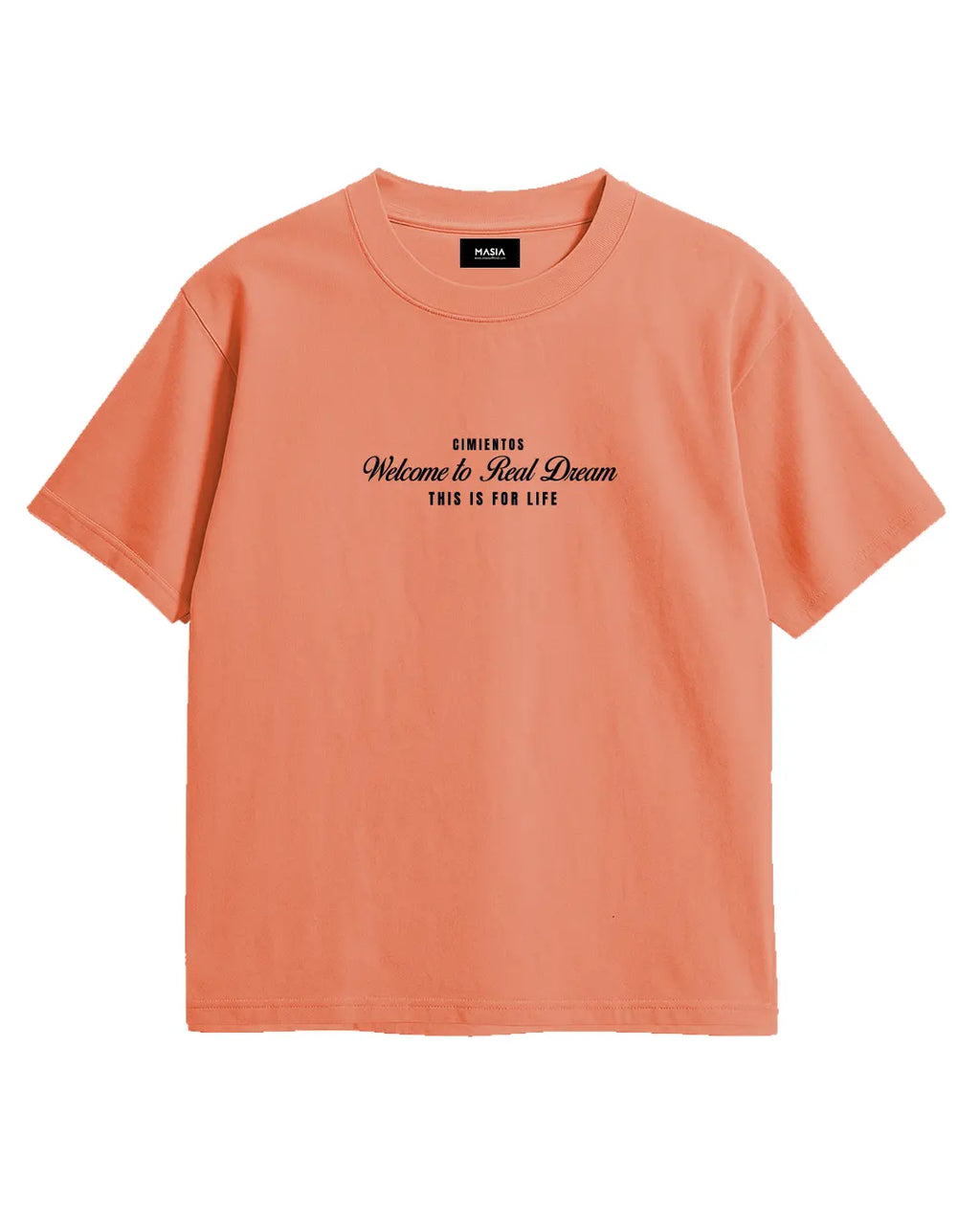 REAL DREAM TERRACOTA - REGULAR T-SHIRT