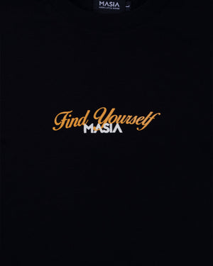 Find Yourself Masia T-Shirt Black