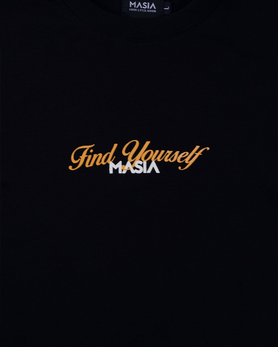 Find Yourself Masia T-Shirt Black
