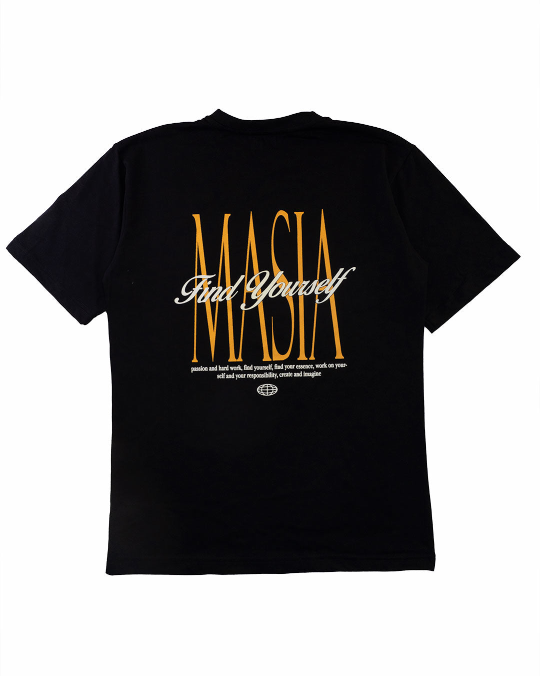 Find Yourself Masia T-Shirt Black