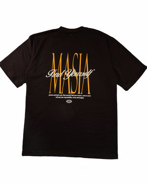 Find Yourself Masia T-Shirt Brown