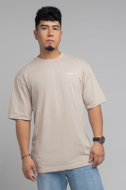 Basic Masia T-Shirt - Beige