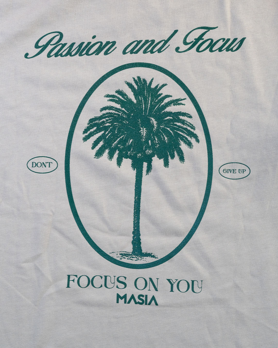 Passion And Focus T-Shirt Beige