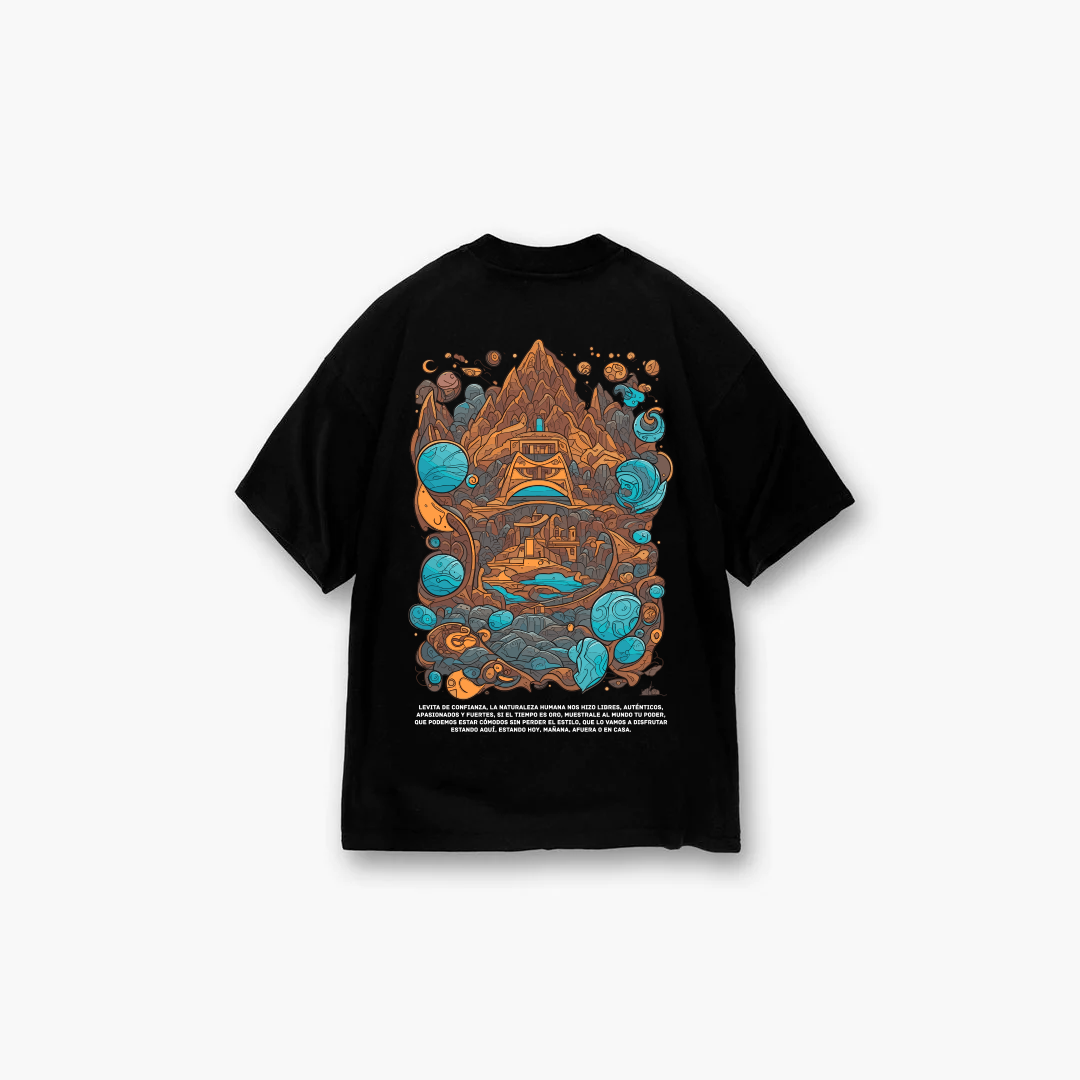 Temple T-shirt - Black